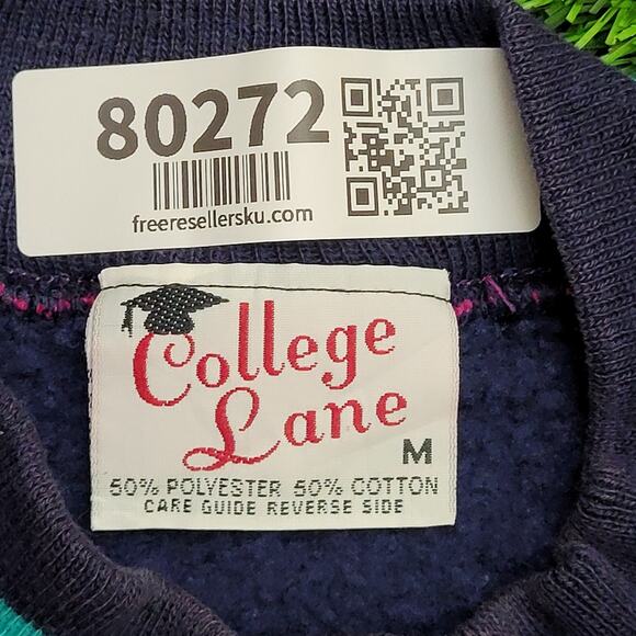 Vintage 80s Old-Stage Campground Sweatshirt Womens M 20x24 - Picture 11 of 16